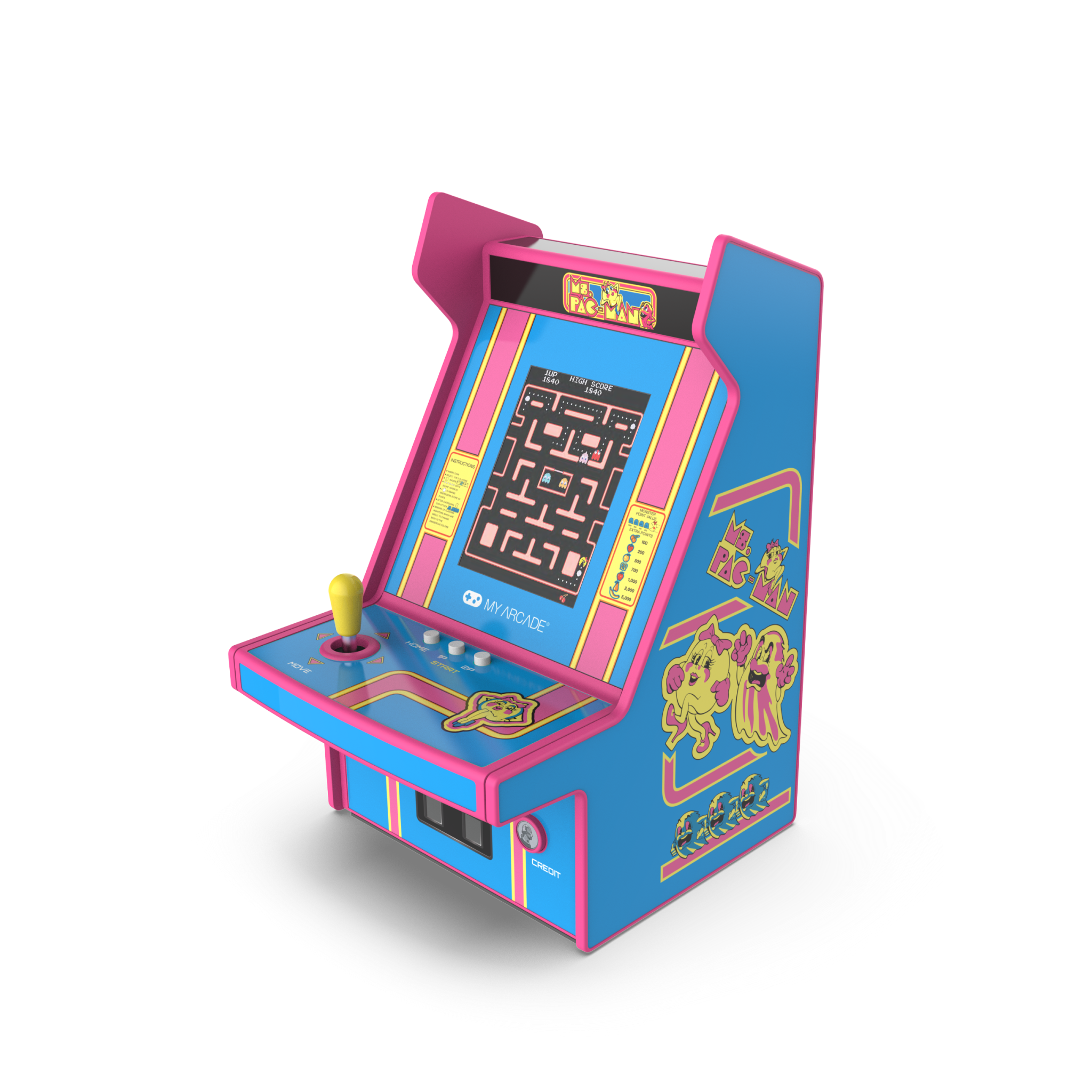 Shop Ms. PAC-MAN Micro Player Pro – My Arcade®