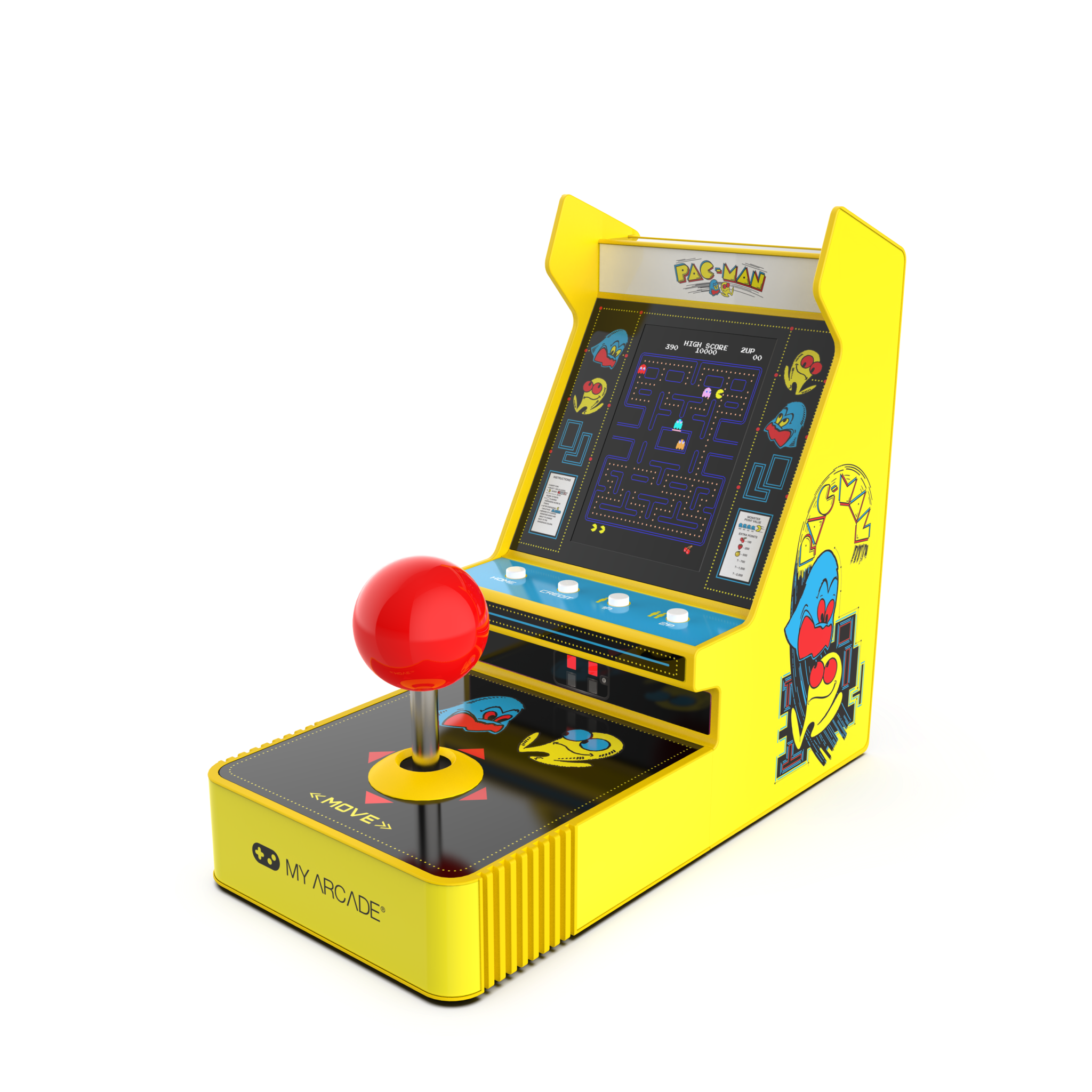 My Arcade Pac-Man パックマン ジョイスティック アーケード公式 Shop PAC-MAN Joystick Player – My Arcade®