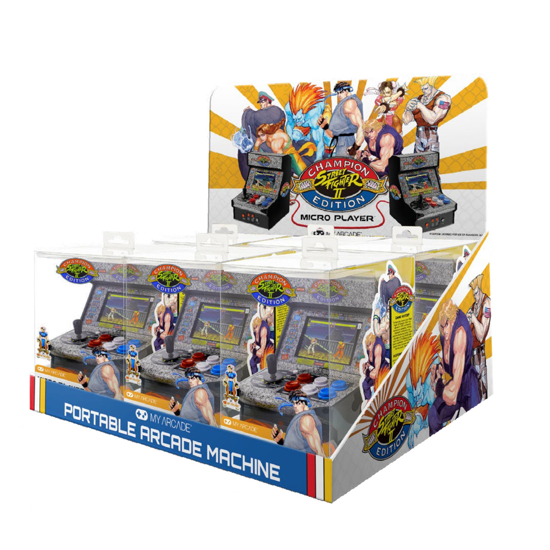 STREET FIGHTER II CHAMPION EDITION COLLECTIBLE TRAY (PREM. ED.) -6 PCS