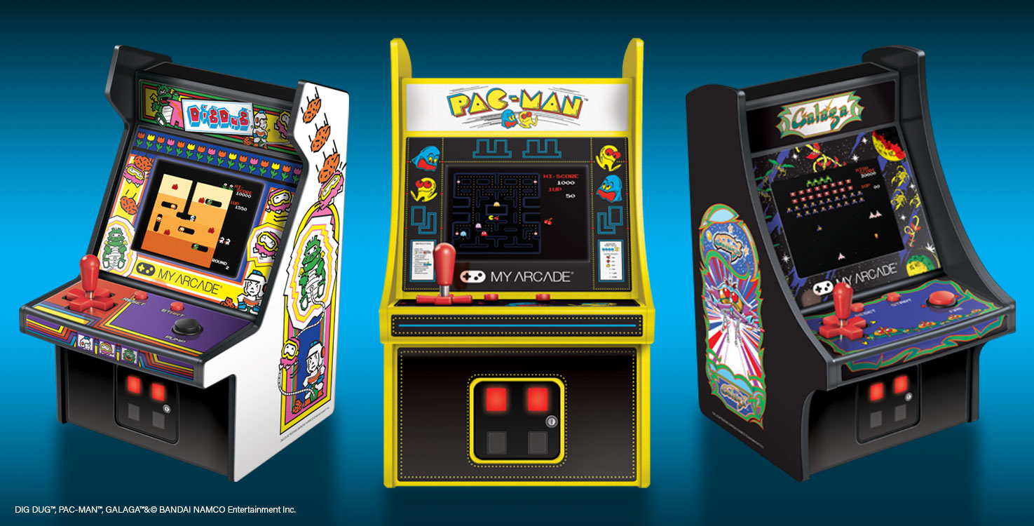 My Arcade® Brings Range of Highly Collectible Table-Top Arcade Machine