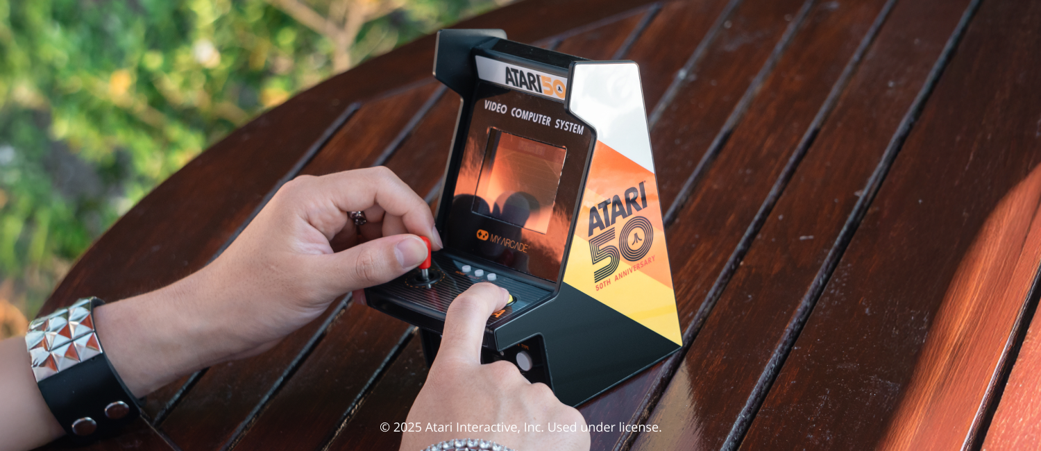 My Arcade DGUNL-7013 Atari Micro Player Pro Portable Retro My Arcade DGUNL-7013 Atari Micro Player Pro Portable Retro