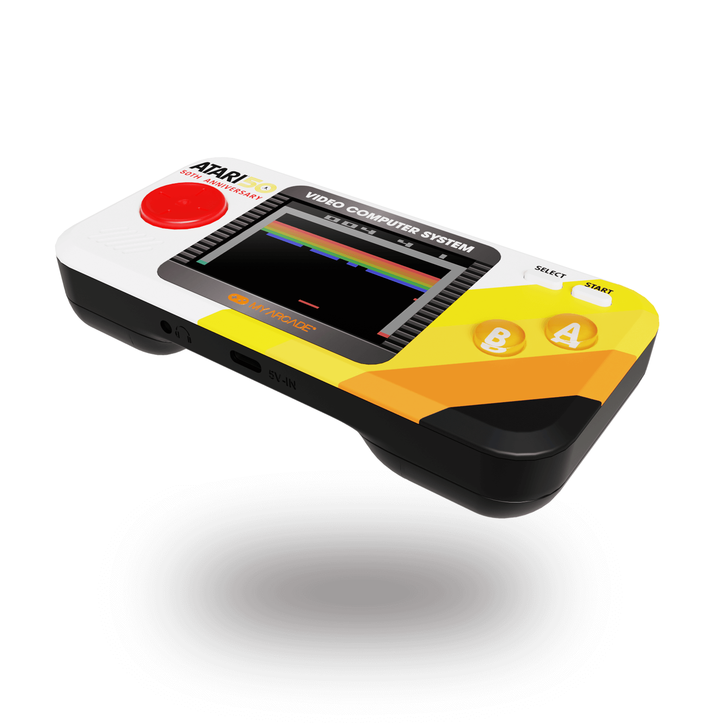 Console Rétrogaming Just For Games Nano Player PRO Atari 50th Anniversary 100 Jeux En 1 Noir Et Orange Console Rétrogaming Just For Games Nano Player PRO Atari 50th Anniversary 100 Jeux En 1 Noir Et Orange