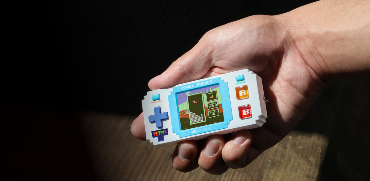 Tetris Microbit Play Tetris 8bit Anywhere – My Arcade®