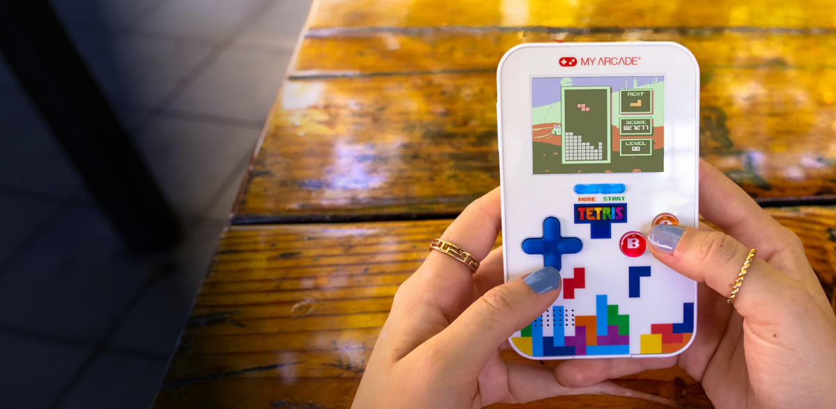 Tetris Microbit Play Tetris 8bit Anywhere – My Arcade®