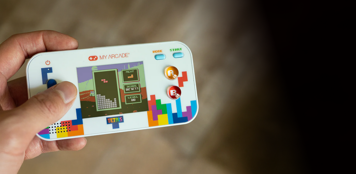 Tetris Microbit Play Tetris 8bit Anywhere – My Arcade®
