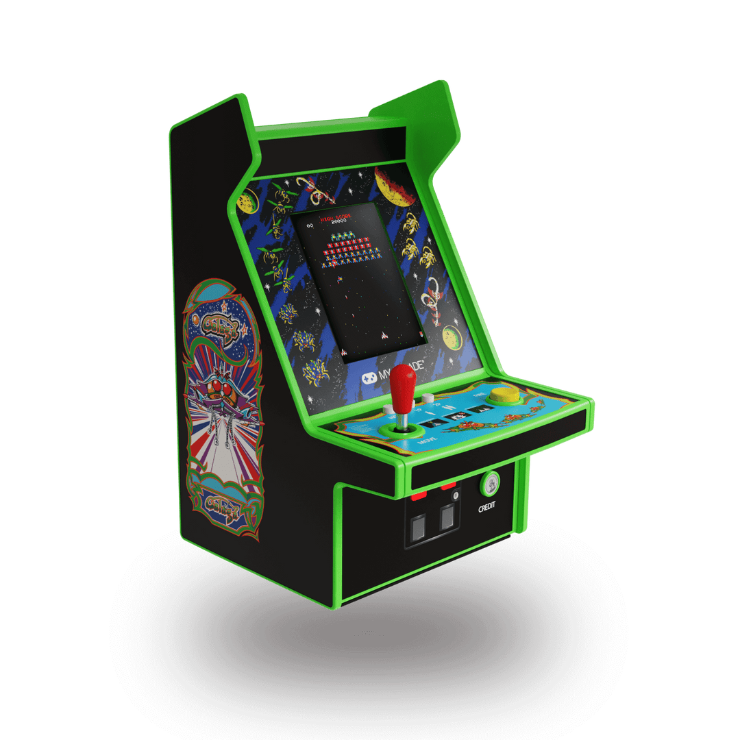Micro player retro online arcade galaga