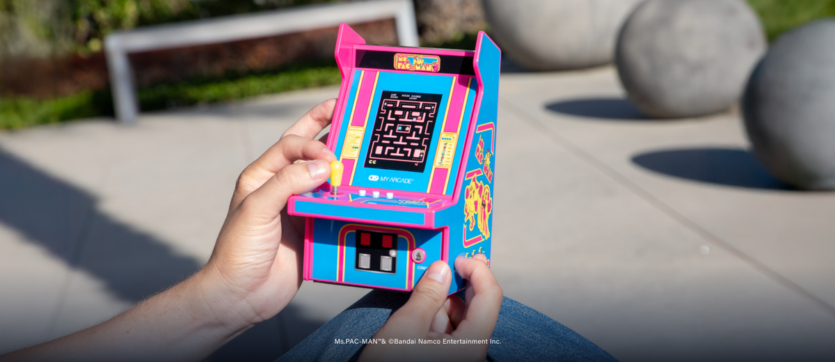 Shop Ms. PAC-MAN Micro Player Pro – My Arcade®