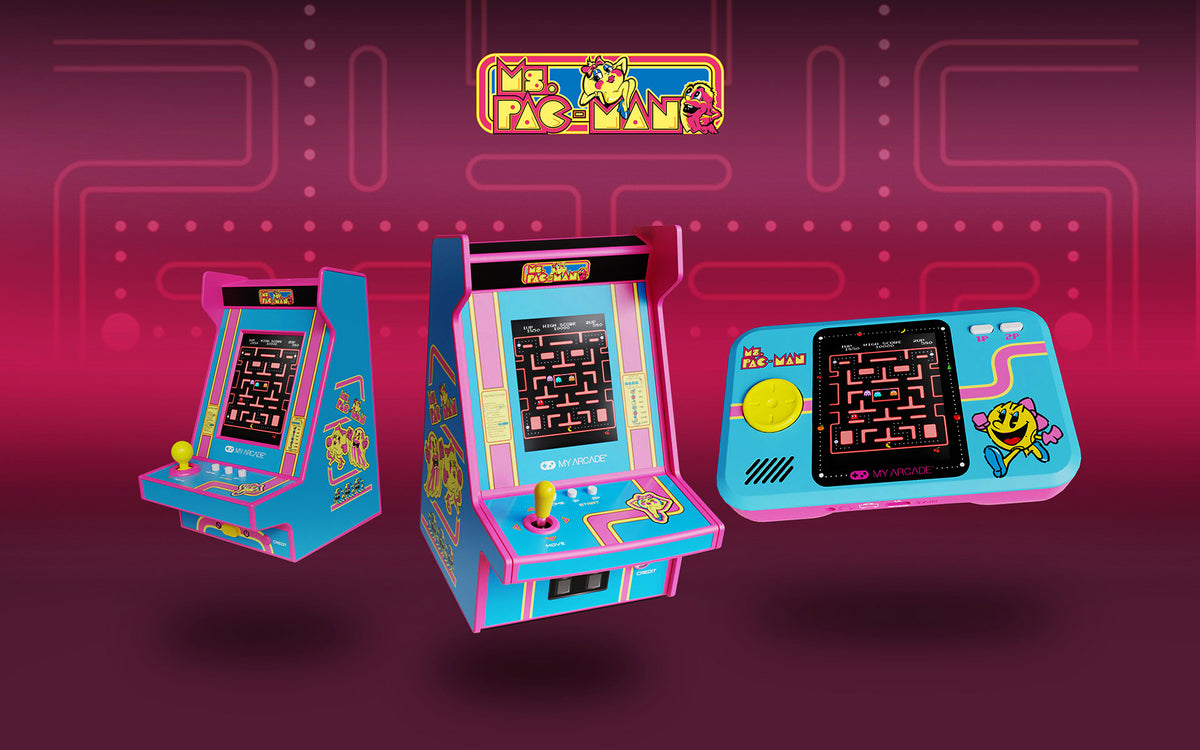 Play Ms. Pac-Man Anywhere – My Arcade®