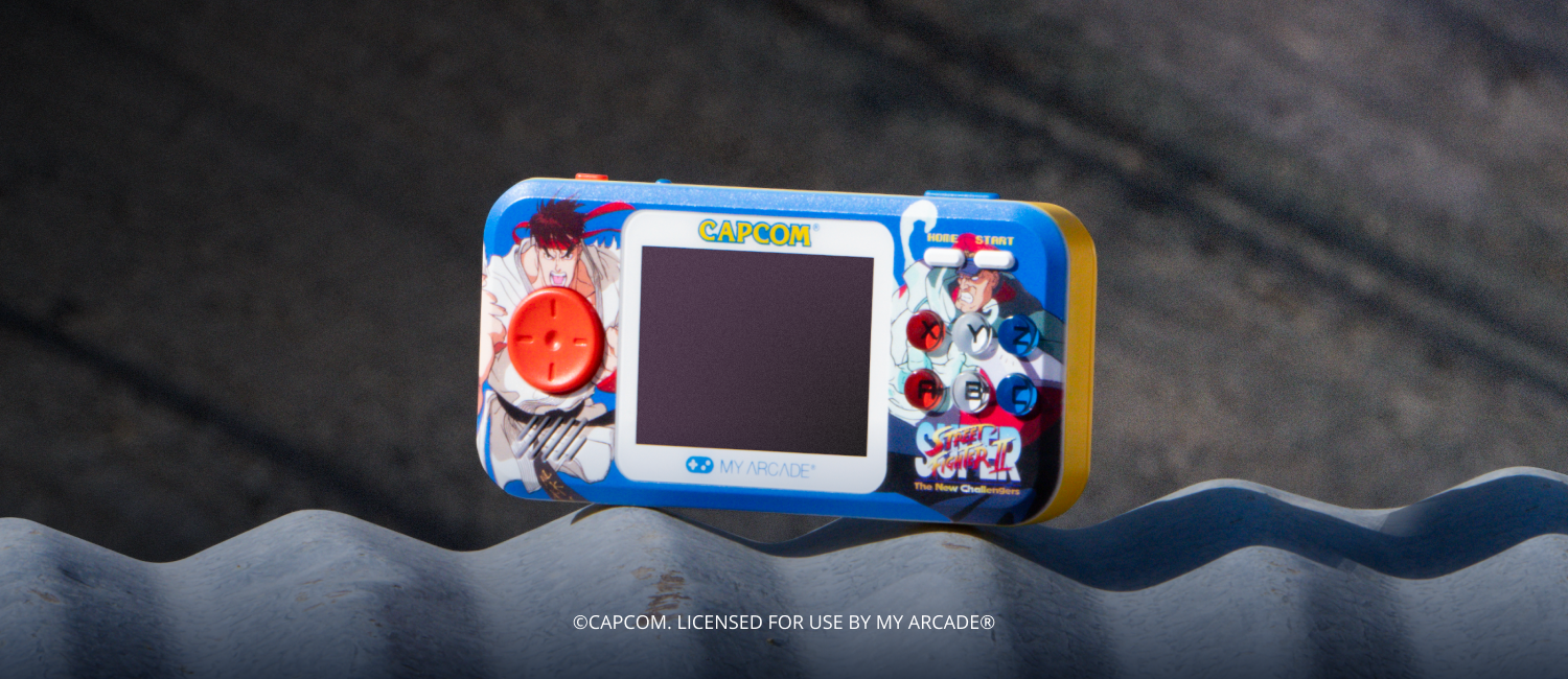 Shop Super Street Fighter II Pocket Player Pro – My Arcade® Shop Super Street Fighter II Pocket Player Pro – My Arcade®