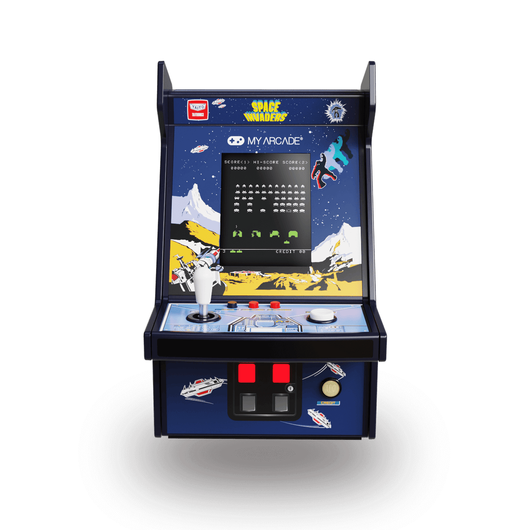 Enjoy space battles with the SPACE INVADERS Micro Player Pro Enjoy space battles with the SPACE INVADERS Micro Player Pro