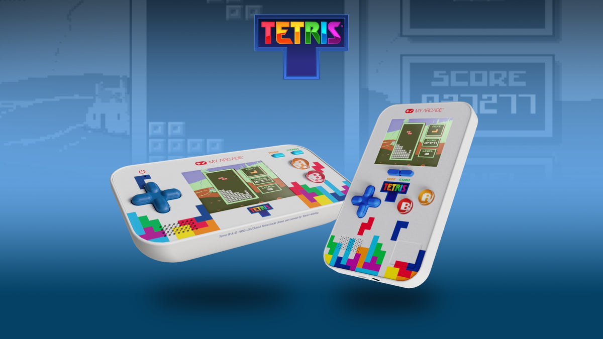 Tetris Microbit Play Tetris 8bit Anywhere – My Arcade®