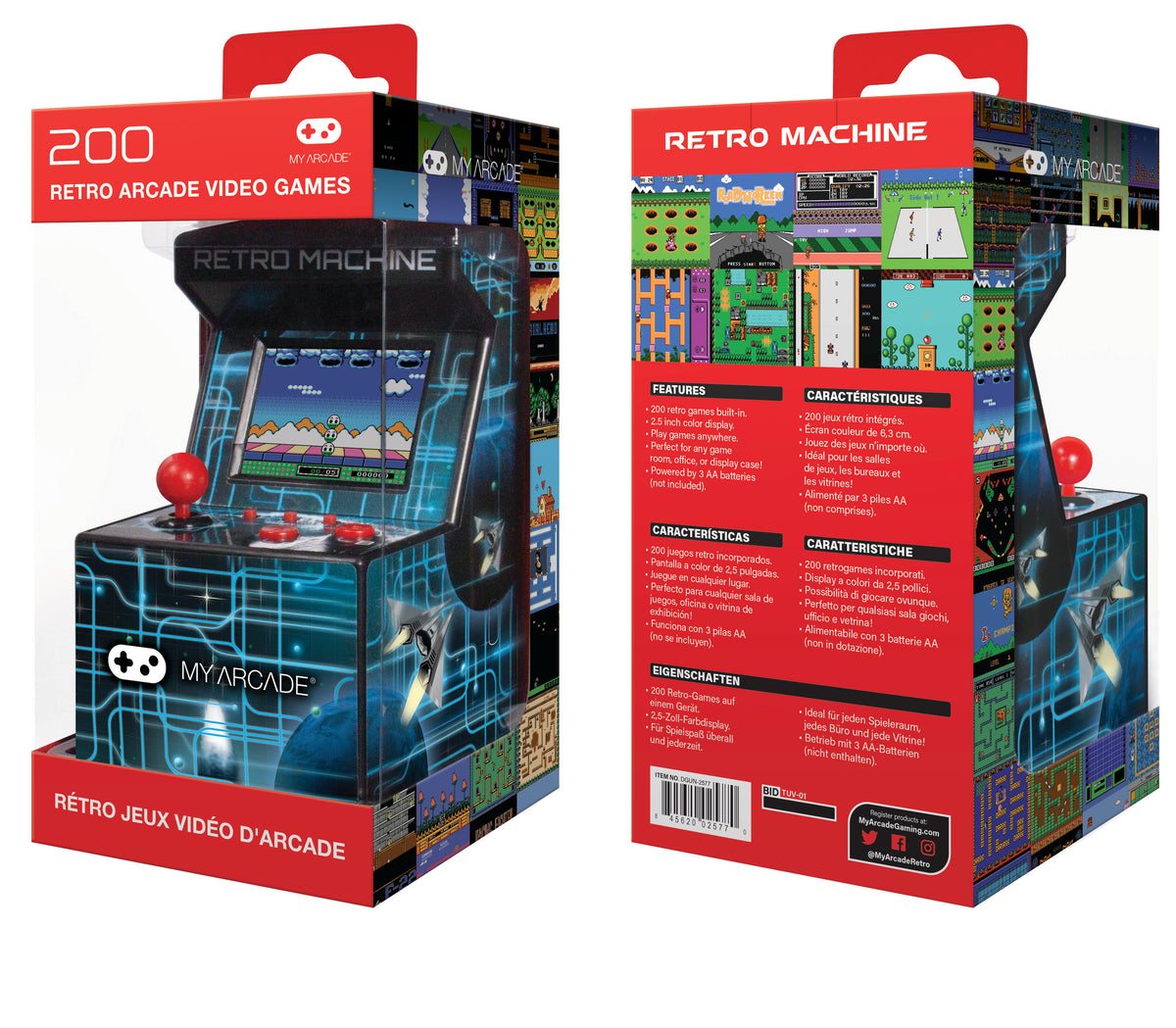 Retro Machine – Bring the Arcade Home, Fun Instantly! – My Arcade®