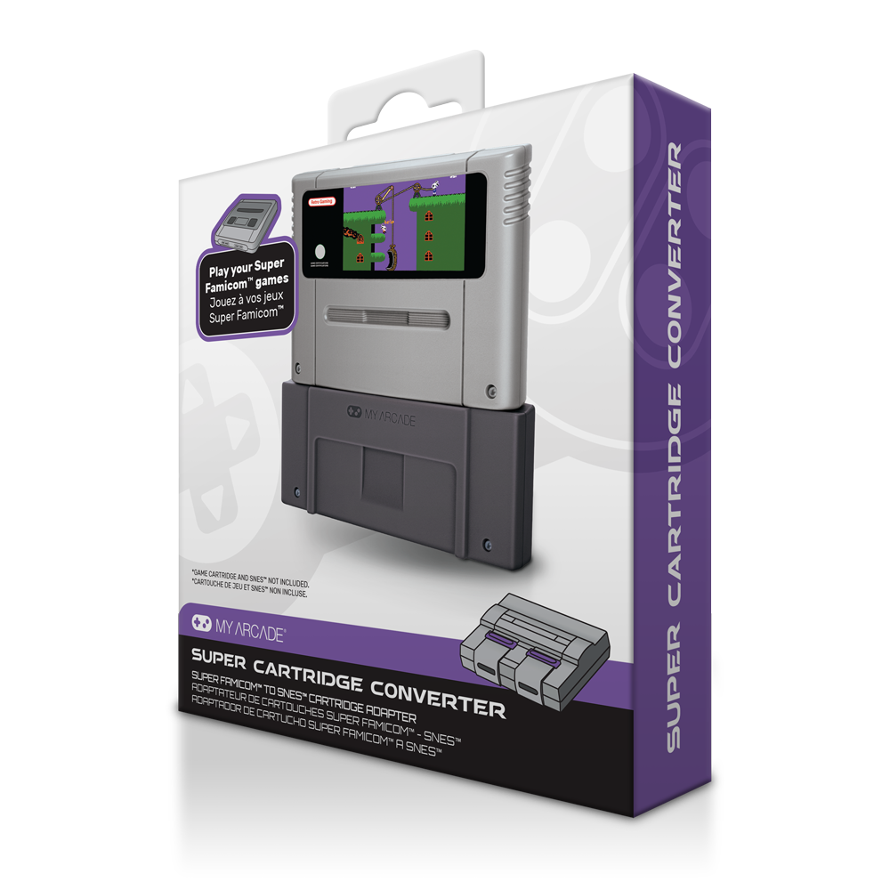 Super Cartridge Converter for SNES package front