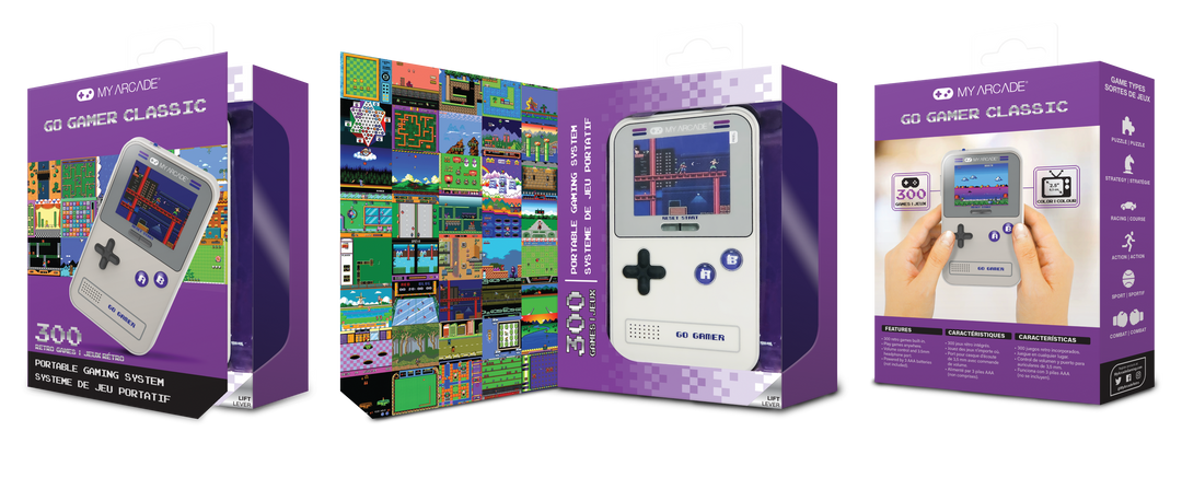 Go Gamer | Grab This Portable Retro Console Today! – My Arcade® Go Gamer | Grab This Portable Retro Console Today! – My Arcade®