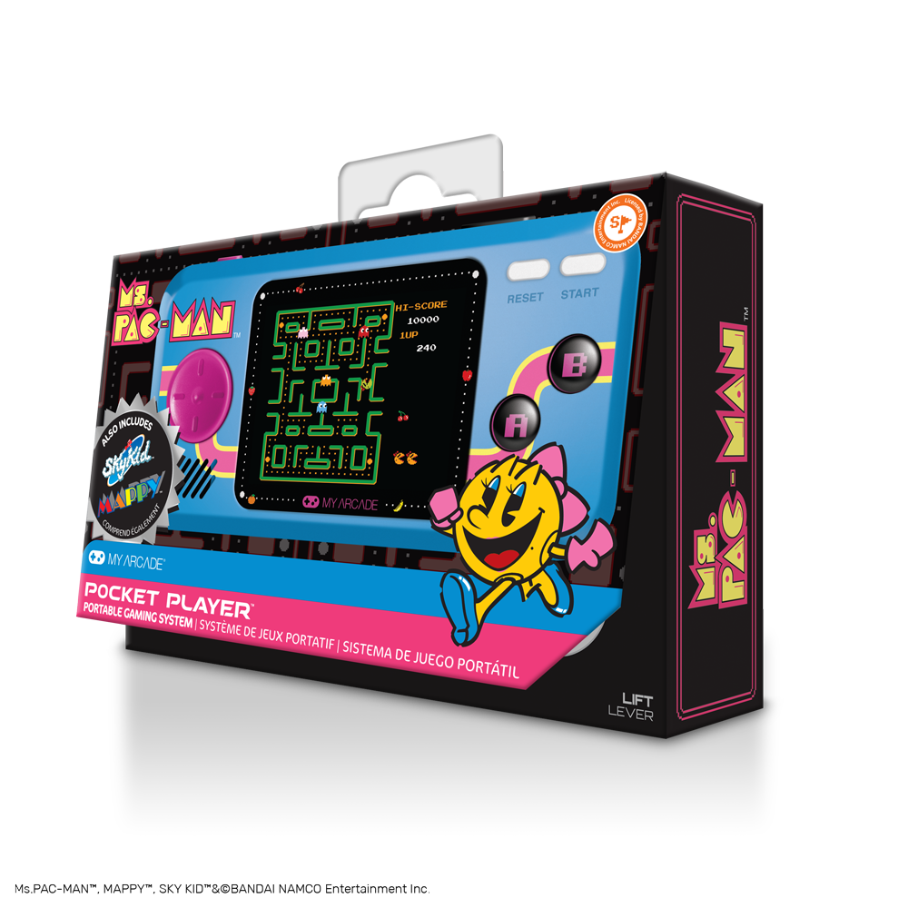 Ms.PAC-MAN™ Pocket Player™ package front