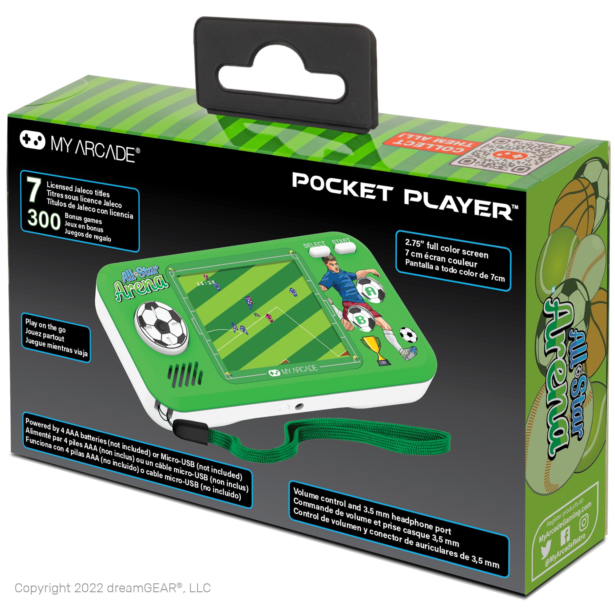 Shop All-Star Arena® Pocket Player – My Arcade®